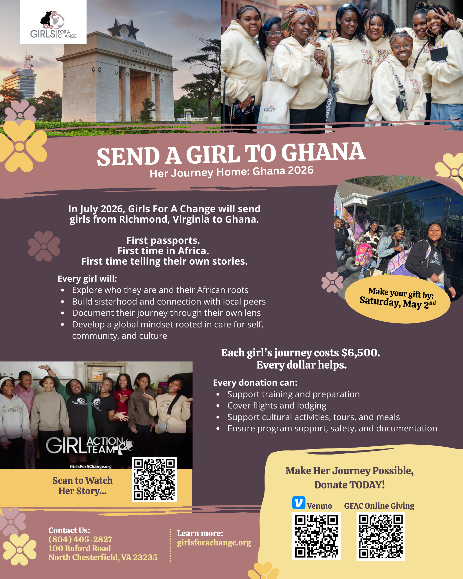 Send A Girl to Ghana