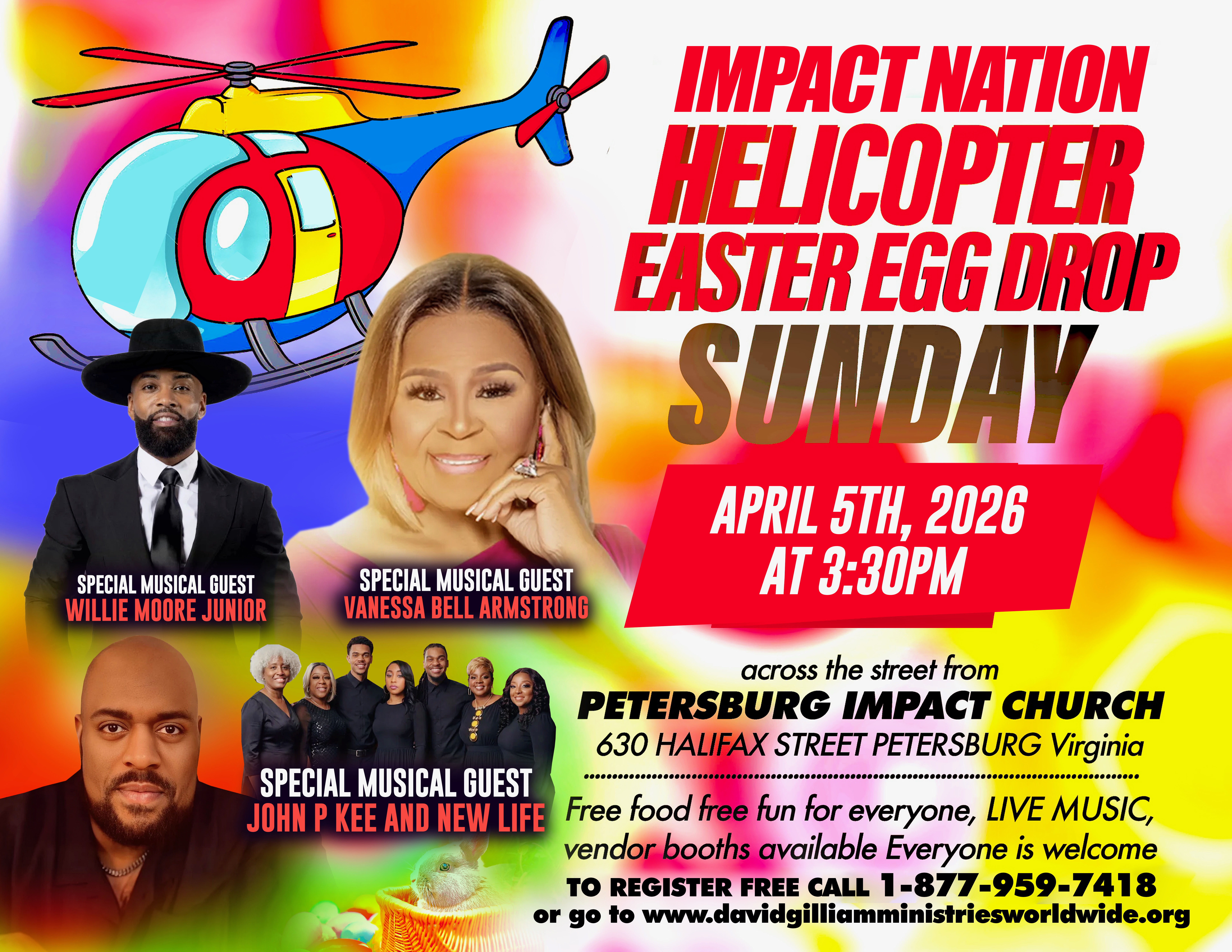 Impact Nation Helicopter Easter Egg Drop