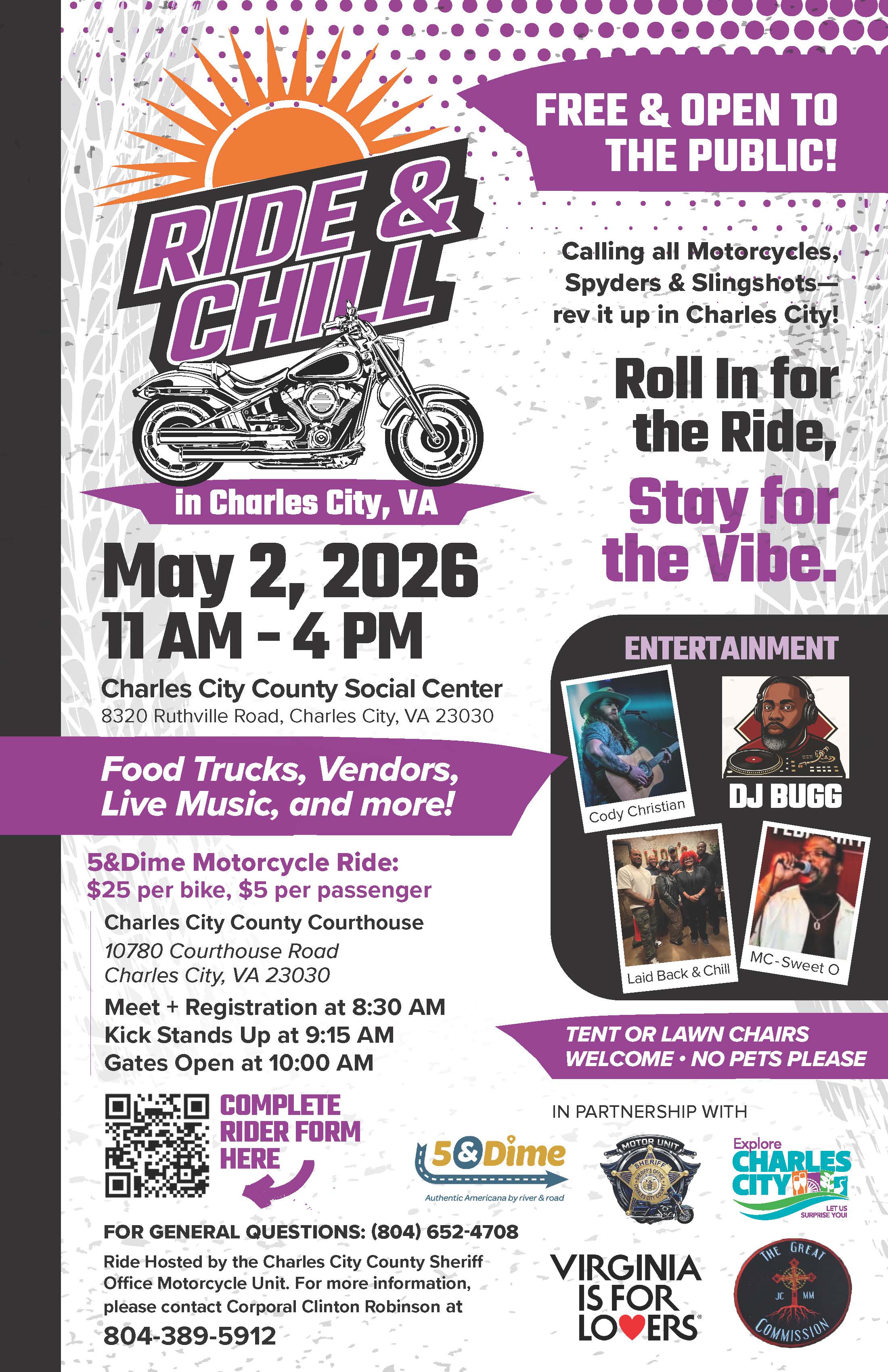 Ride & Chill in Charles City